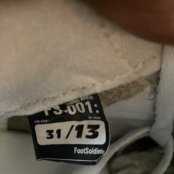 A Bathing Ape Bape Sta Navy FS-001 Sneaker DS Size 13 Used excellent condition - Picture 13 of 14